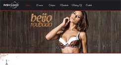 Desktop Screenshot of beijoroubado.com